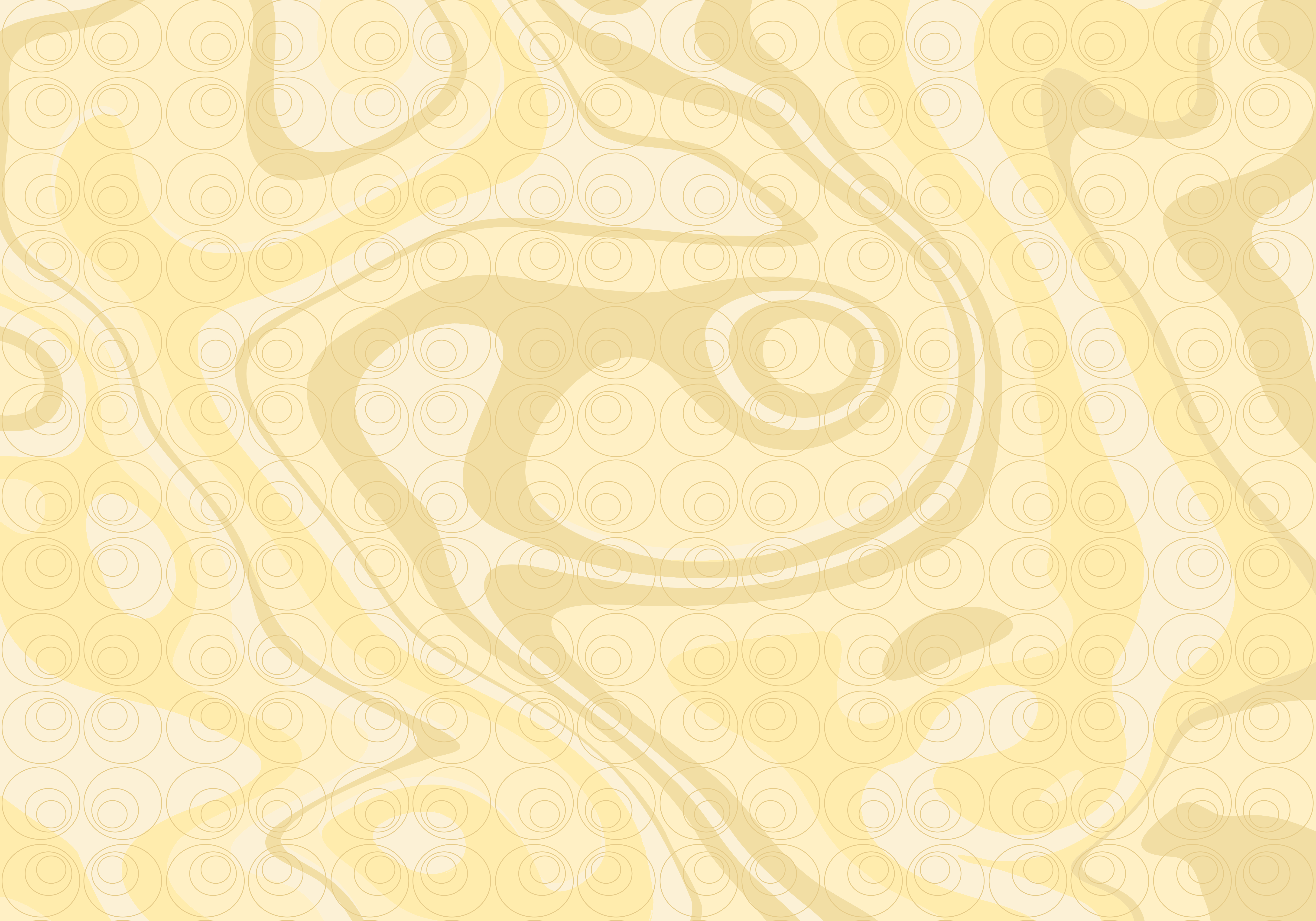 Vintage vinyl rug with 70's pop circles design - TenStickers