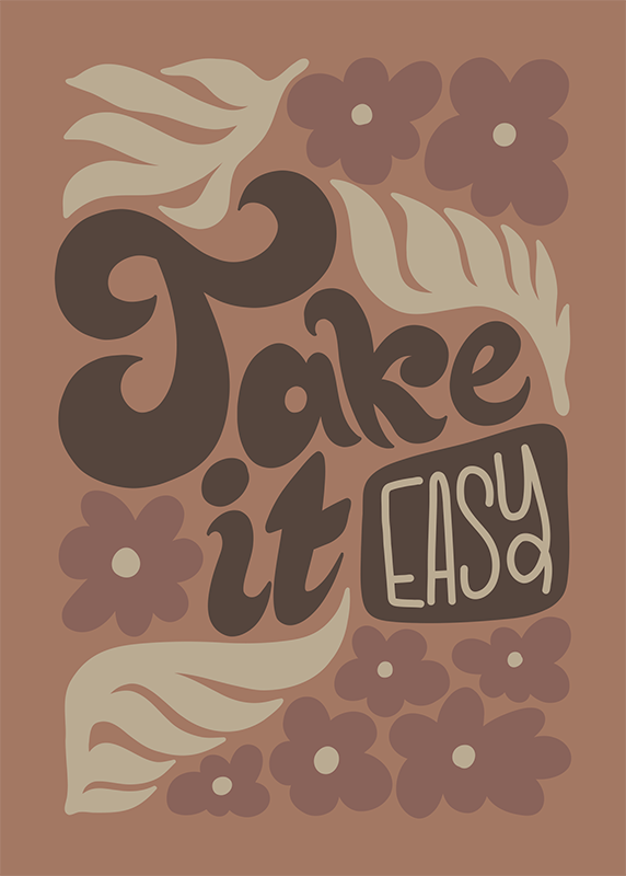 Custom vinyl rug for a relaxed vibe - TenStickers
