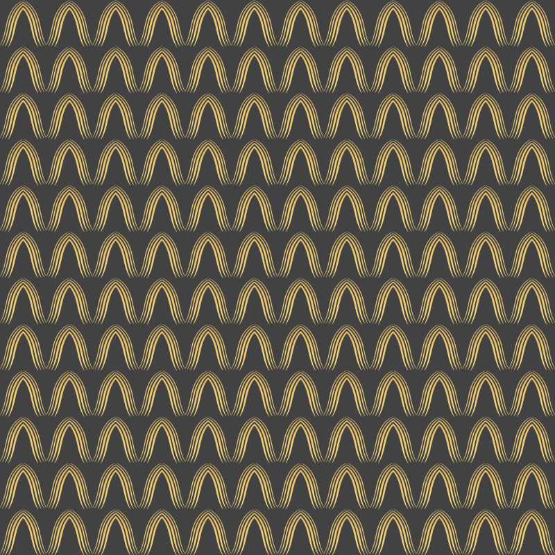 Entrance hall vinyl rug in abstract gold and grey - TenStickers
