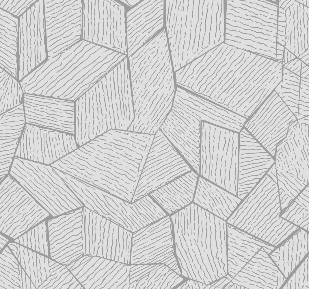 Gray vinyl rug with african textile design - TenStickers