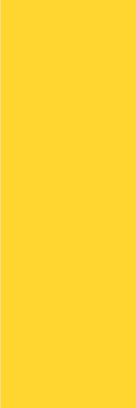 Yellow vinyl rug in bright yellow color - TenStickers
