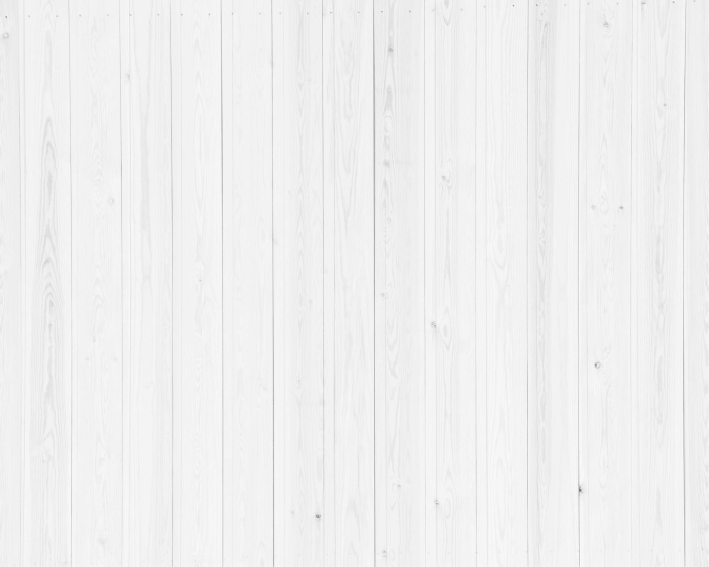White vinyl rug in white wooden hamptons pattern - TenStickers
