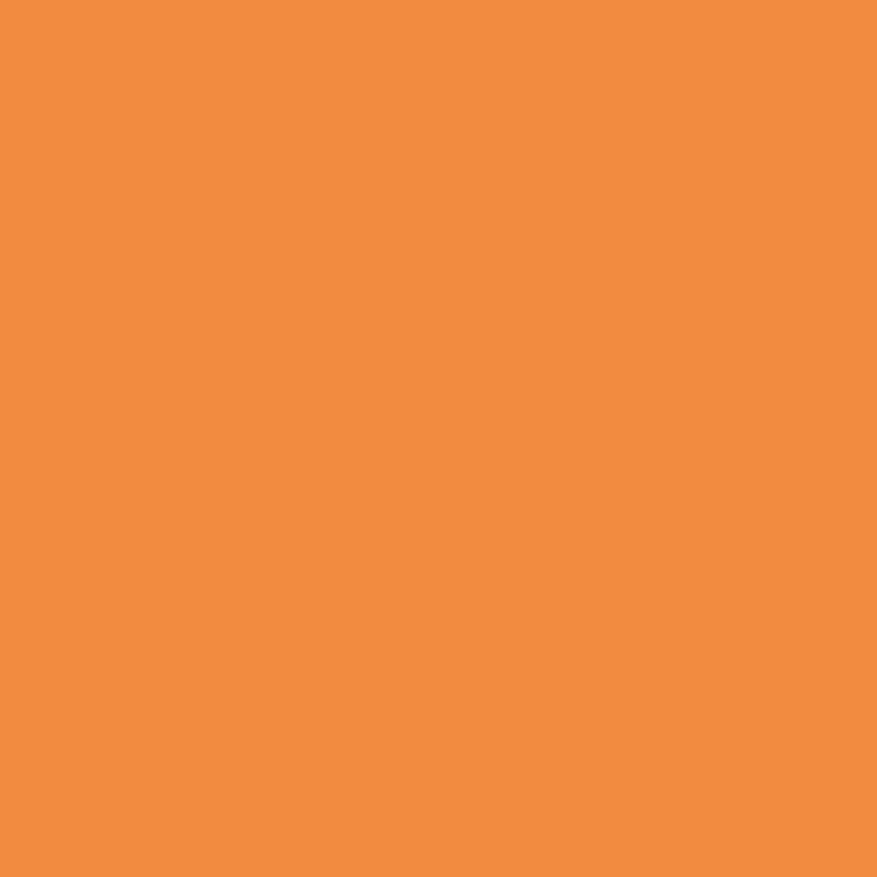 Orange monocolor orange vinyl rug - TenStickers