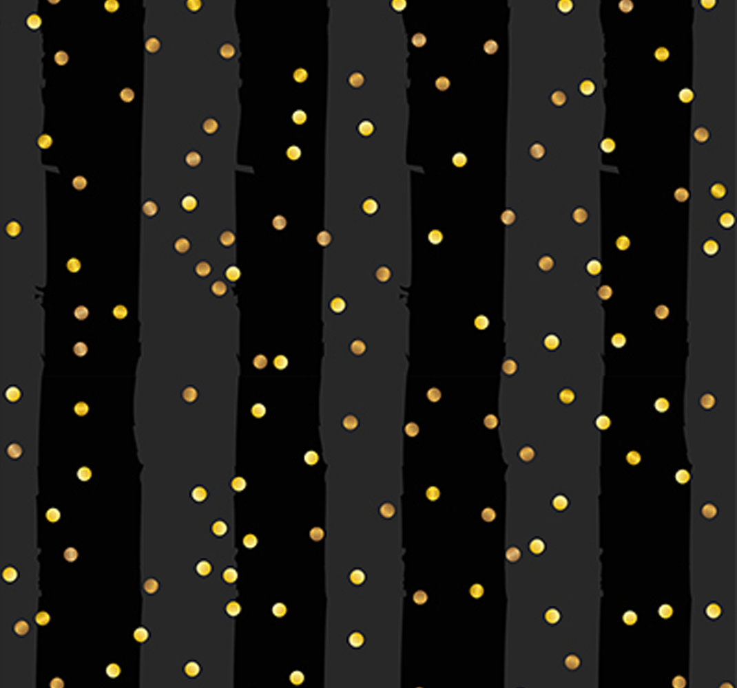Black vinyl rug striped dot collection - TenStickers