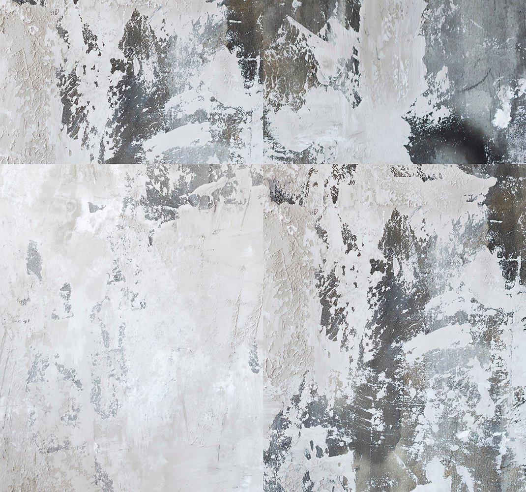 Outdoor vinyl rug in dark patterned design - TenStickers