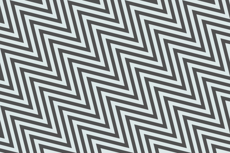 Stunning nordic style zig zag vinyl rug - TenStickers