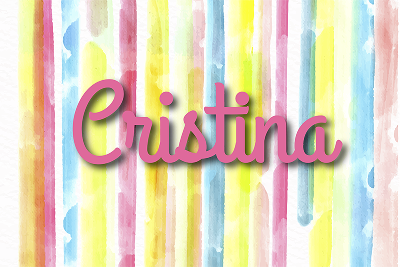 Personalized Rainbow custom vinyl rug - TenStickers