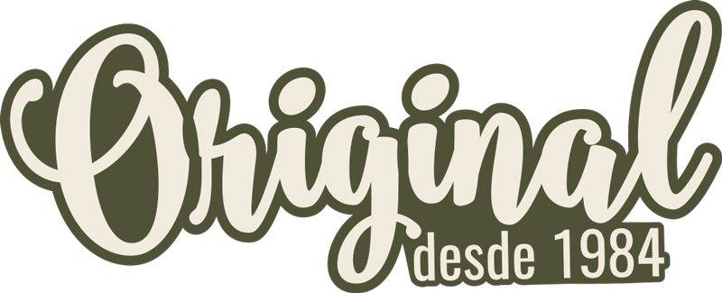 Original Since 1984 custom vinyl rug - TenStickers