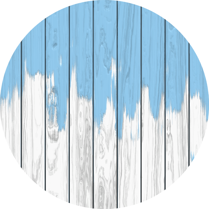 Distressed Timber wood vinyl rug - TenStickers