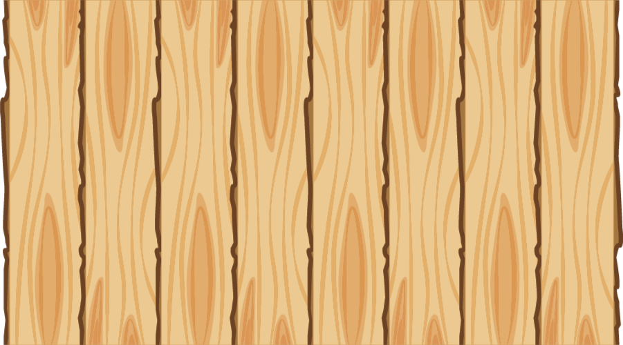 Wooden Stripes wood vinyl rug - TenStickers