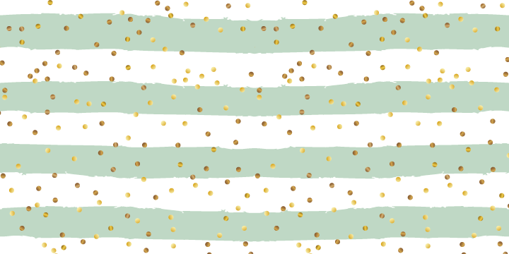 Striped Polka Dots stripes vinyl rug - TenStickers