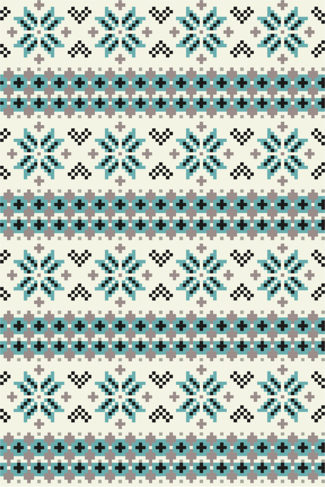 Nordic texture design  nordic rug - TenStickers