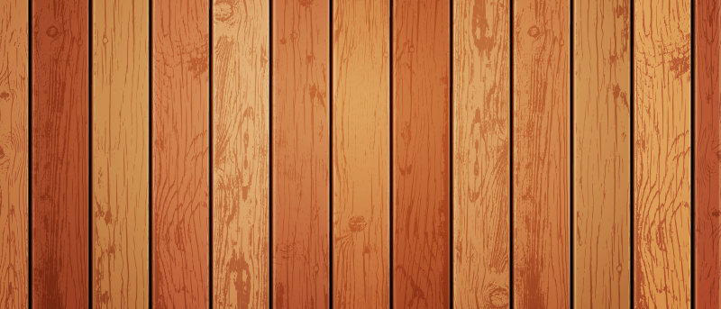 Wooden Plank Simulacrum wood vinyl rug - TenStickers