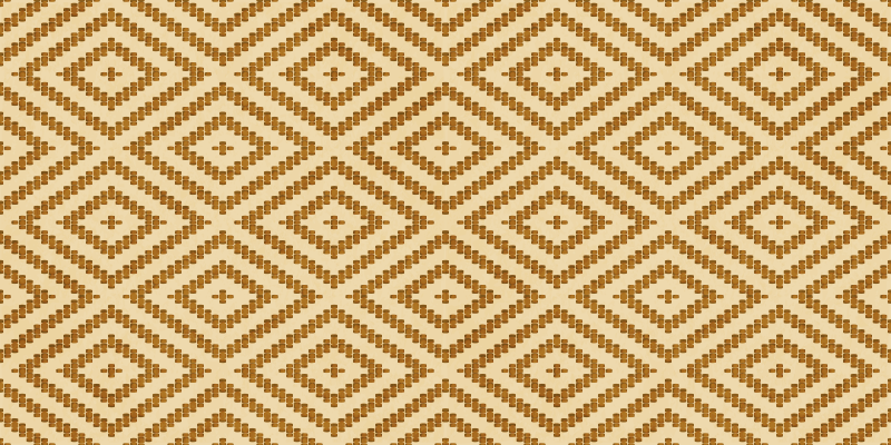 Diamond Textured Style geometric vinyl rug - TenStickers