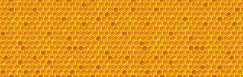 Honeycomb shapes kitchen floor tiles - TenStickers