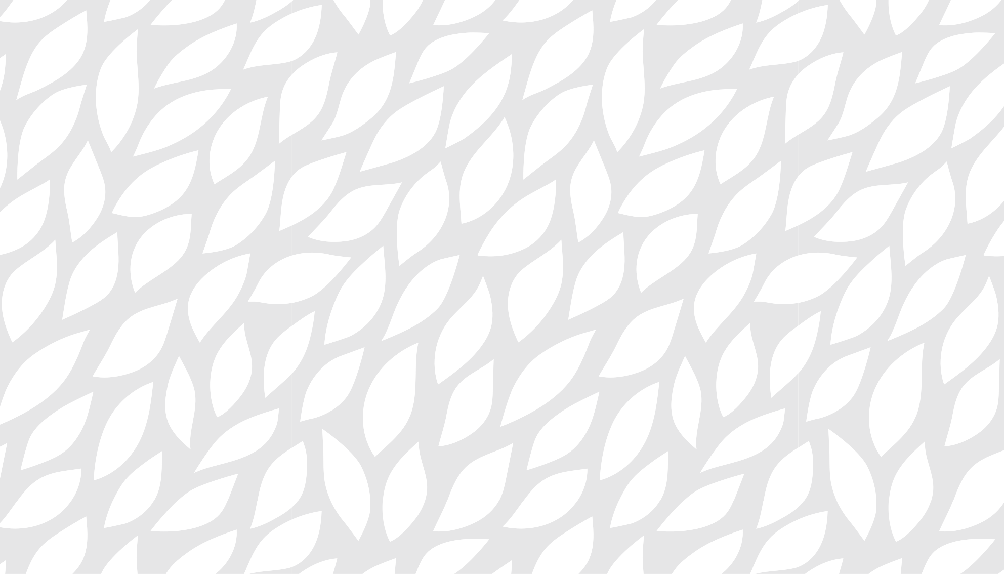 White Leaf pattern modern rug - TenStickers