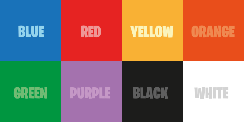 Kids colours playful vinyl rug - TenStickers