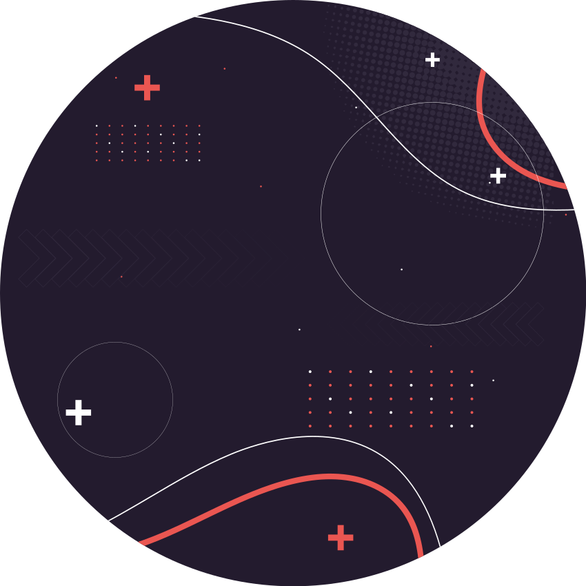 Abstract Curved Patterns modern vinyl rug - TenStickers