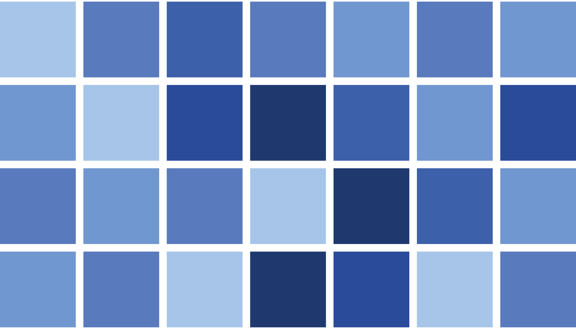 Blue grid pattern bathroom vinyl rug - TenStickers
