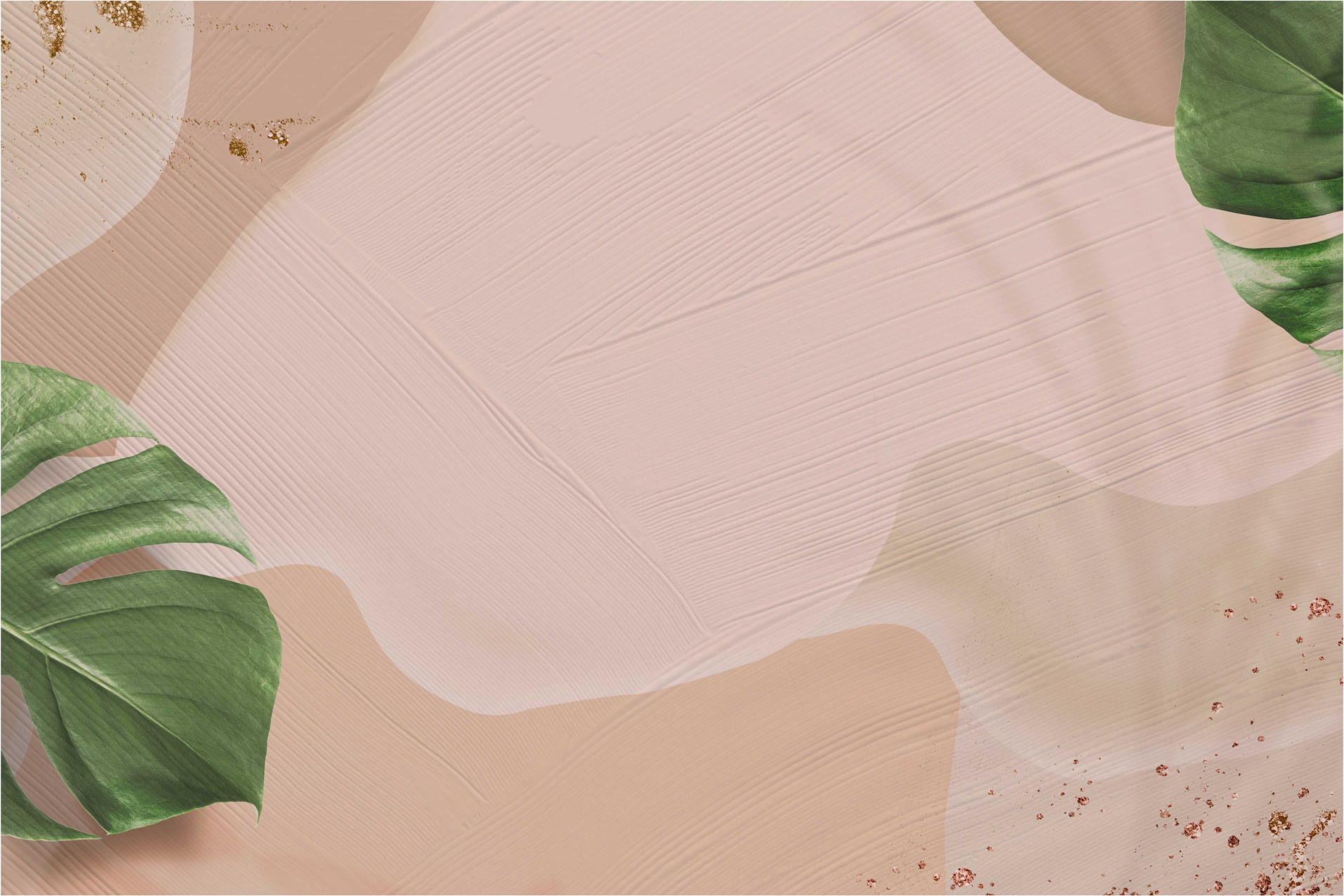 Nature abstract green leaves floor  rug - TenStickers