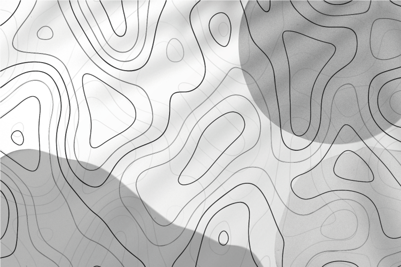 Abstract Linear Patterns minimalist vinyl rug - TenStickers