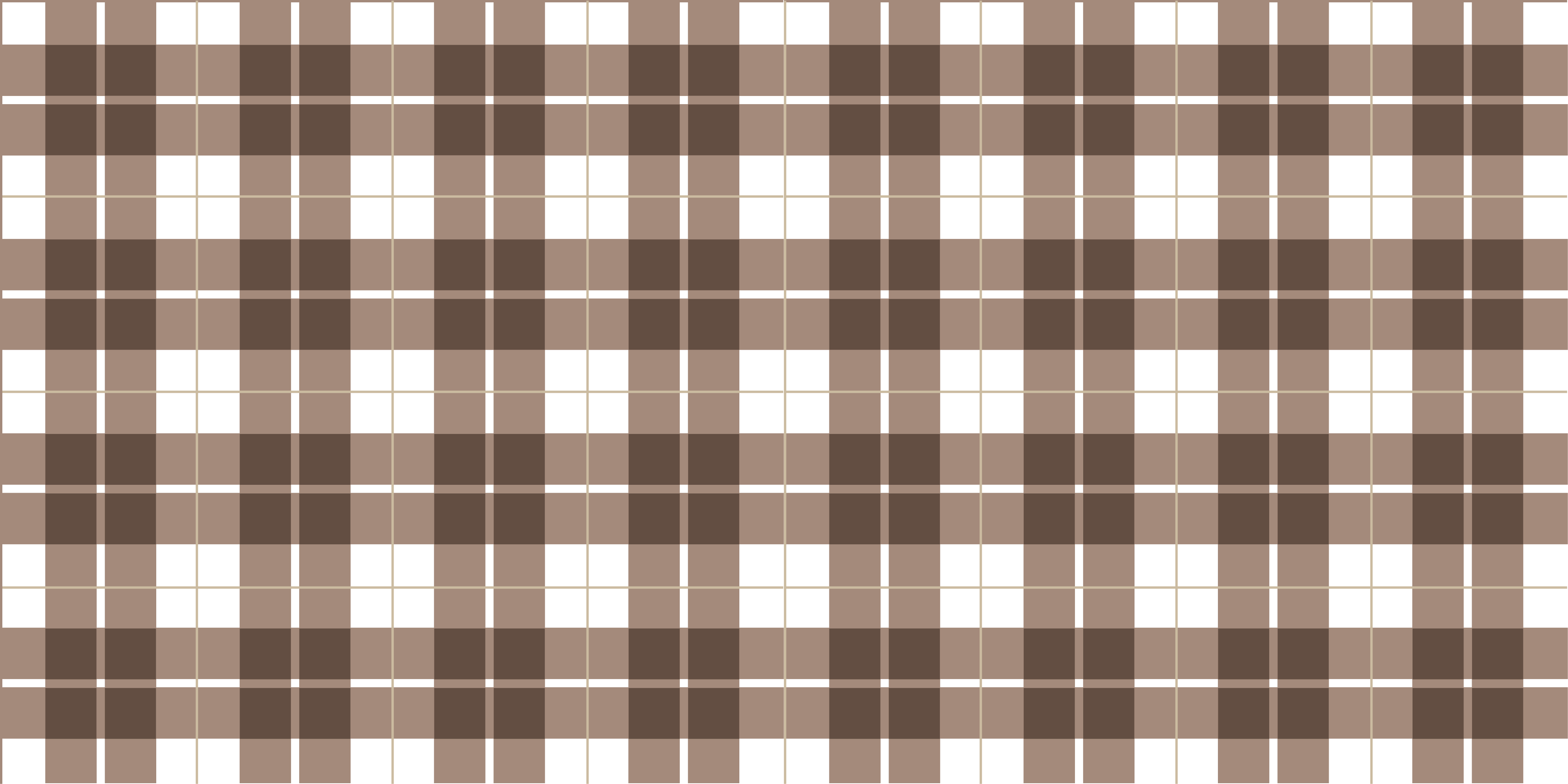 Brown Plaid Print tile vinyl rug - TenStickers