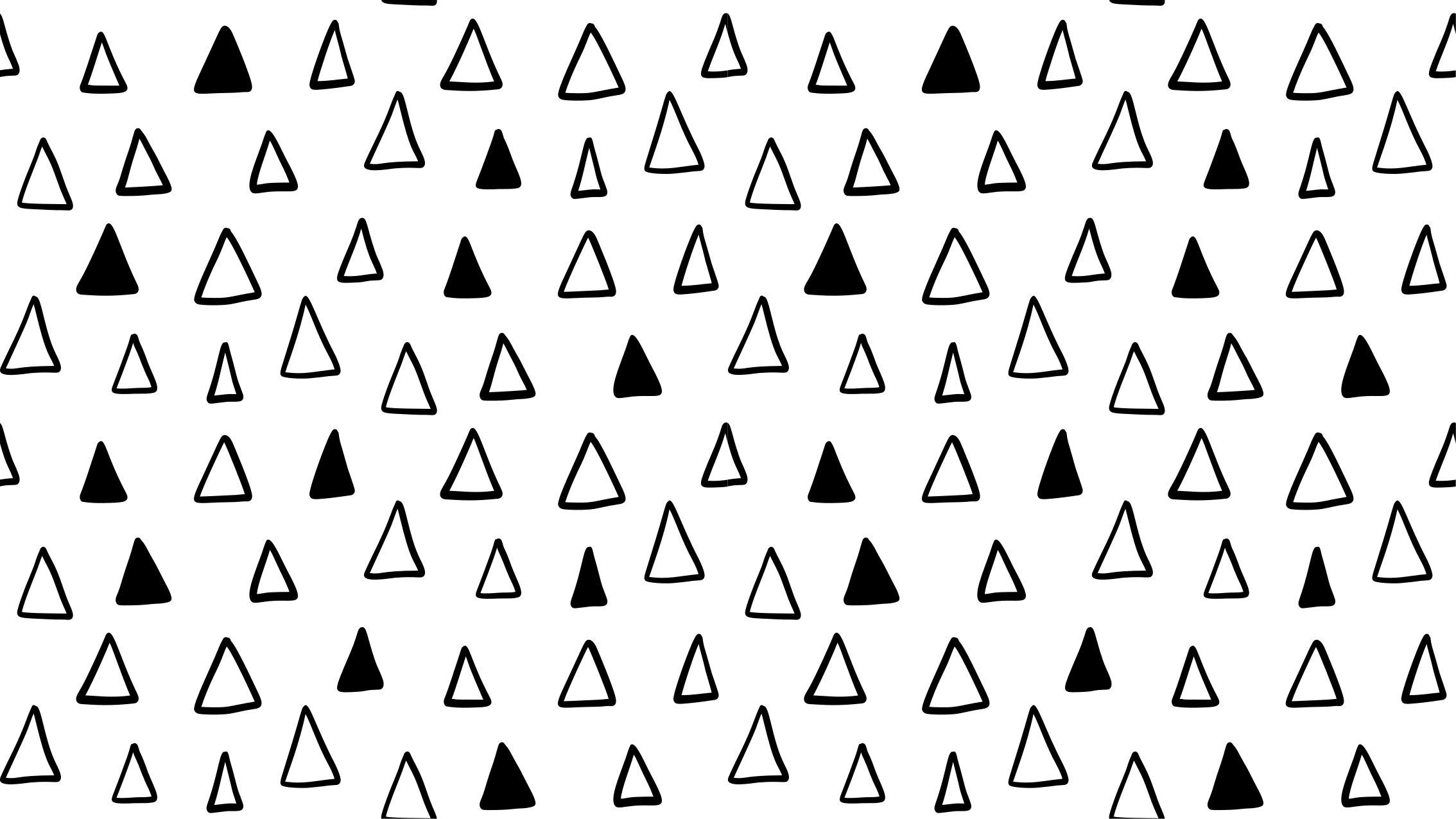 Star vinyl rug with triangle designs - TenStickers