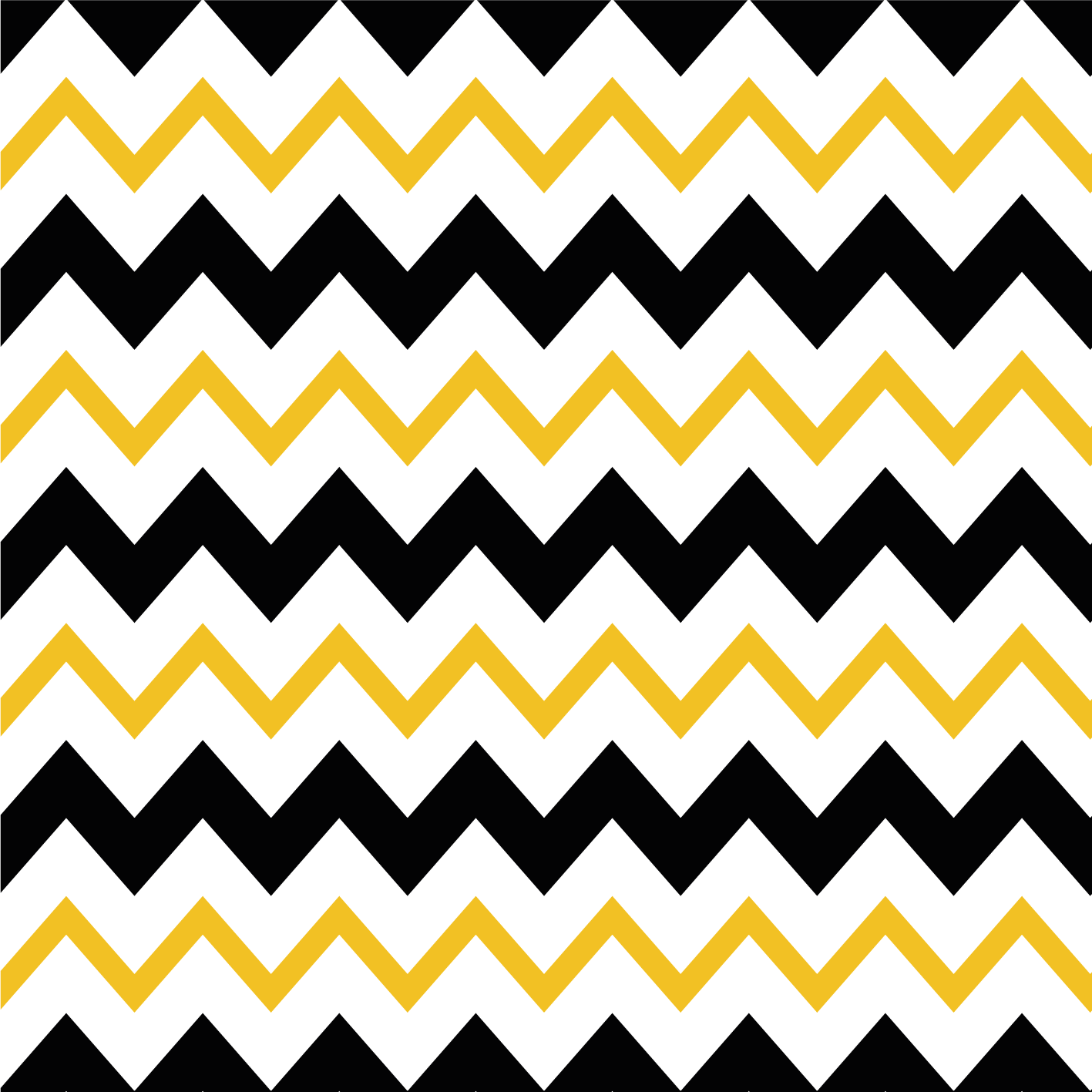 Geometric vinyl rug chevron zigzag style - TenStickers