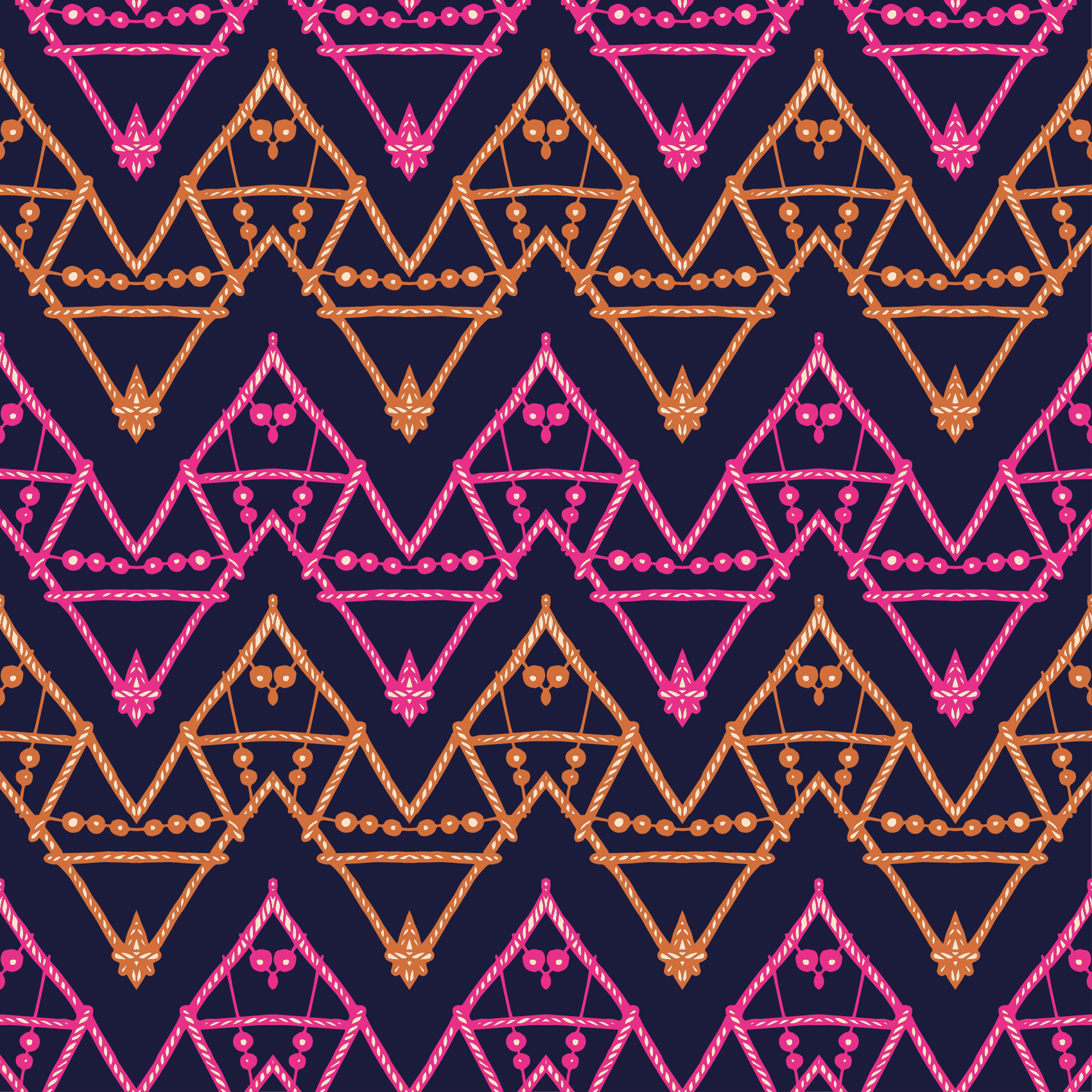 Colorful Tribal Pattern ethnic vinyl rug - TenStickers