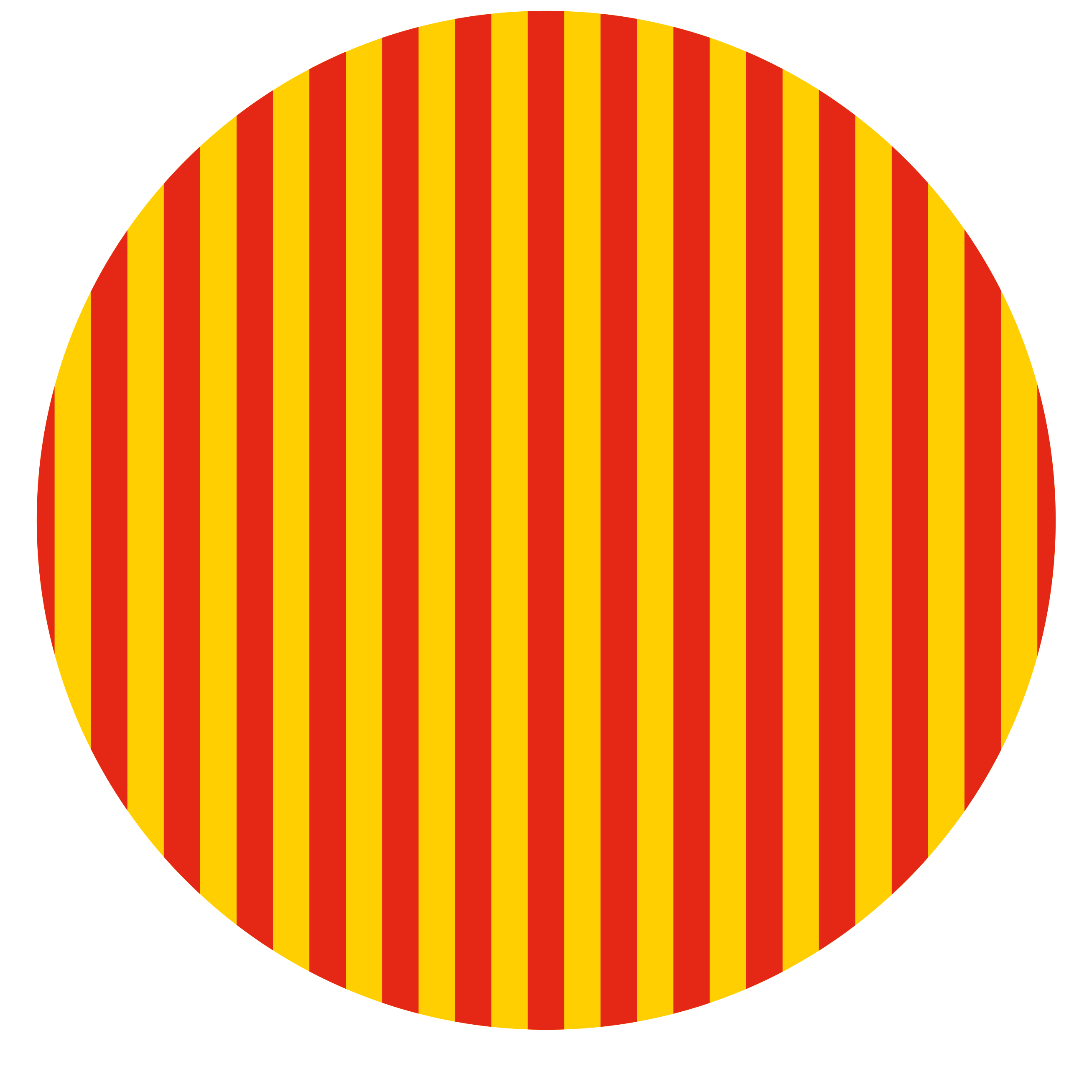 Vibrant stripes vinyl rug - TenStickers