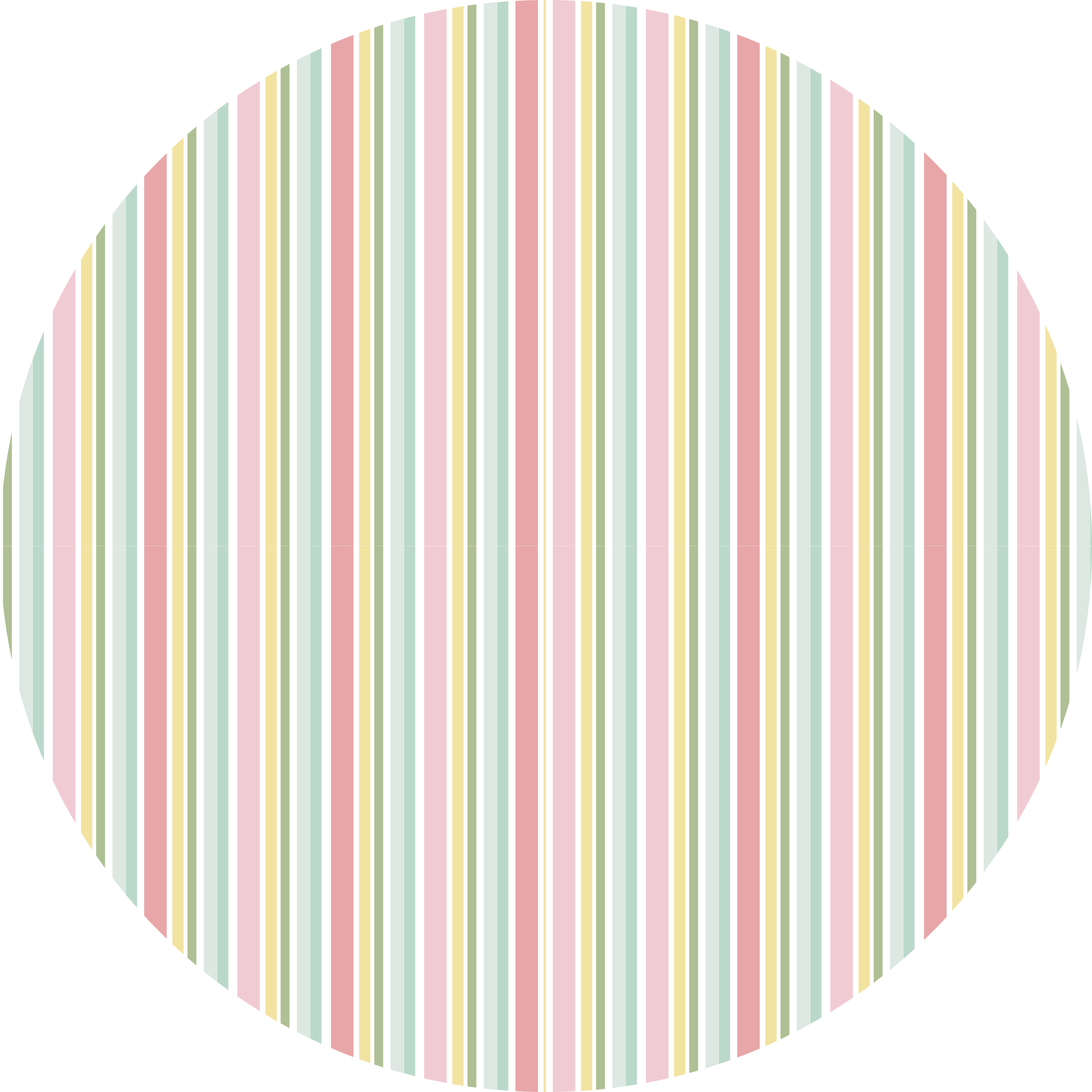 Stripes vinyl rug vibrant striped design - TenStickers