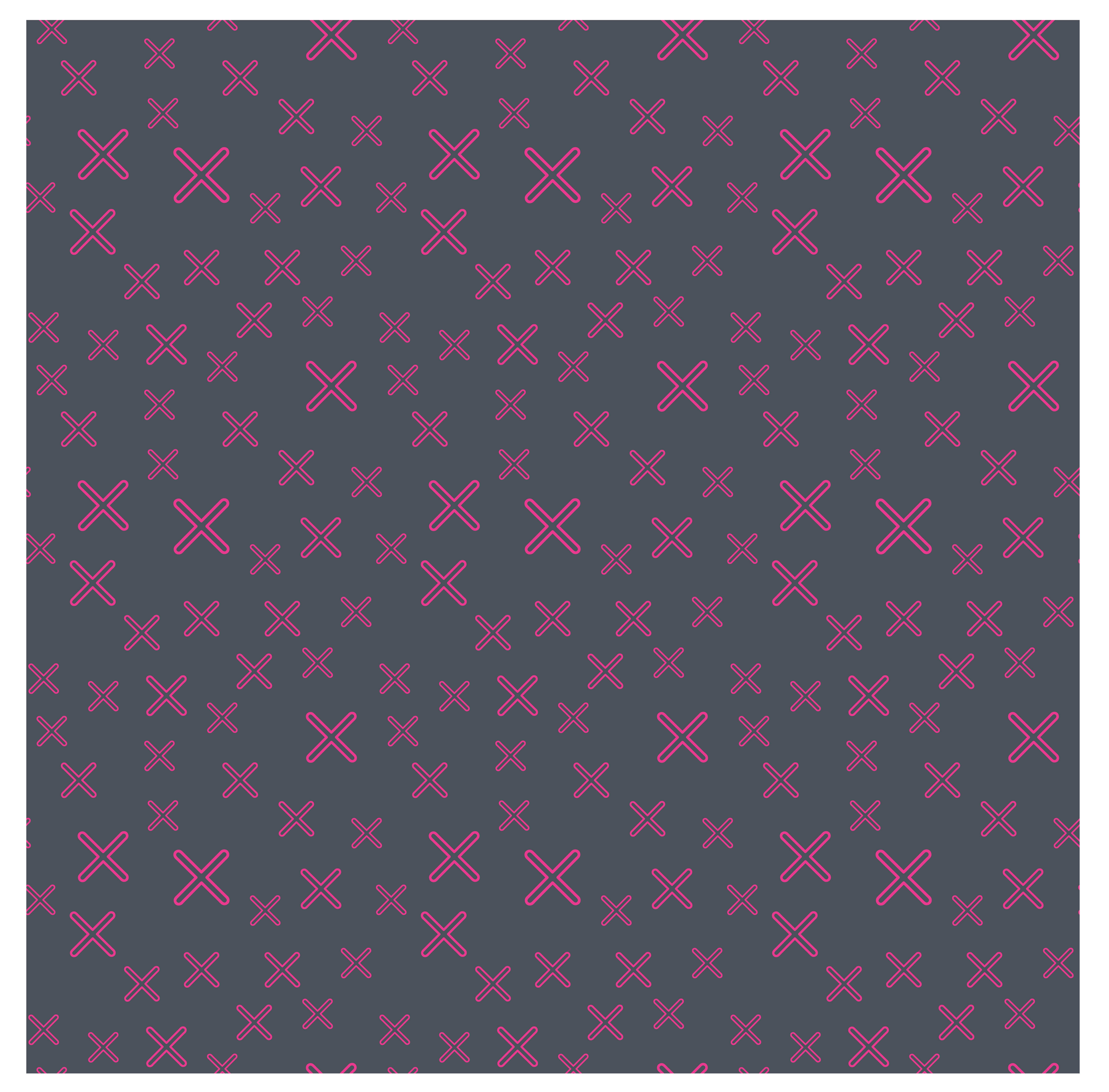 Pink cross patterns teenager vinyl rug - TenStickers