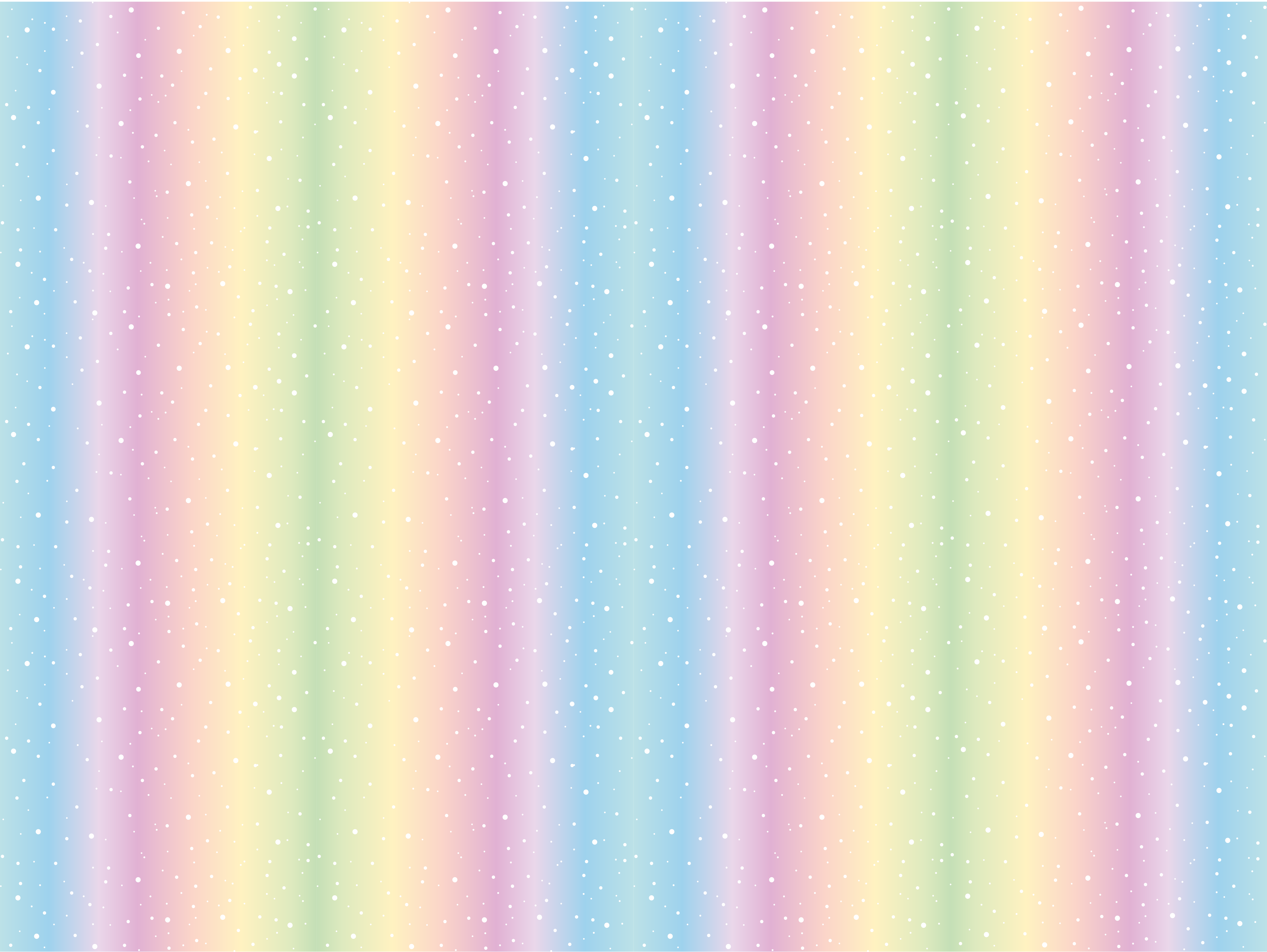 Pastel Rainbow Pattern vinyl rug - TenStickers