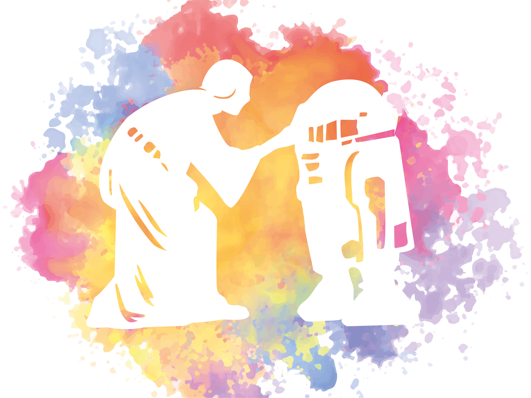 Aquarella galactic saga teenager vinyl rug - TenStickers