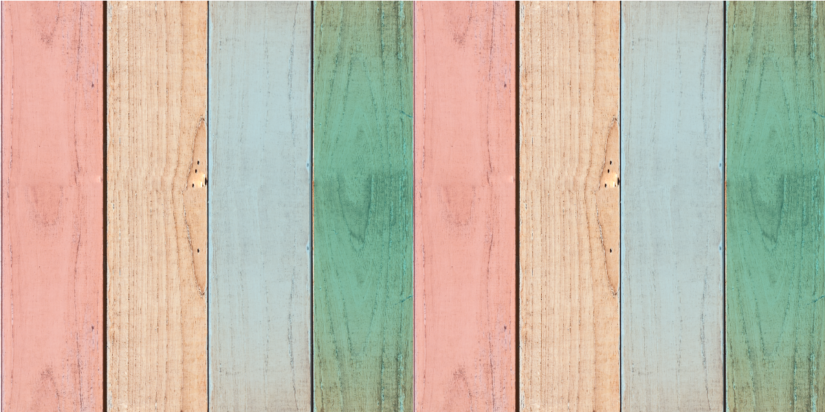 Pastel Plank Surface wood vinyl rug - TenStickers