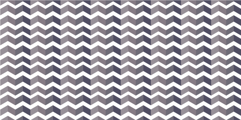 Chevron Pattern Elegance geometric vinyl rug - TenStickers