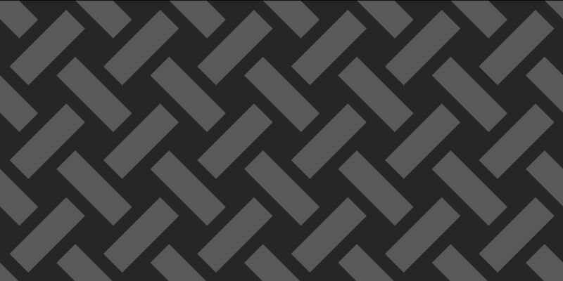 Monochrome Herringbone geometric vinyl rug - TenStickers