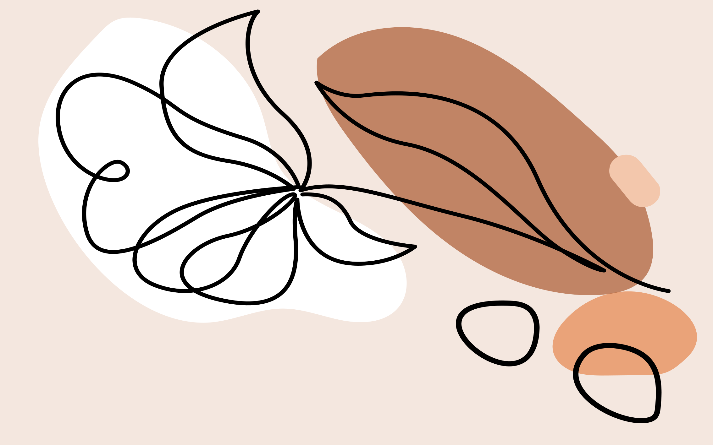 Abstract Floral Pattern flower vinyl rug - TenStickers