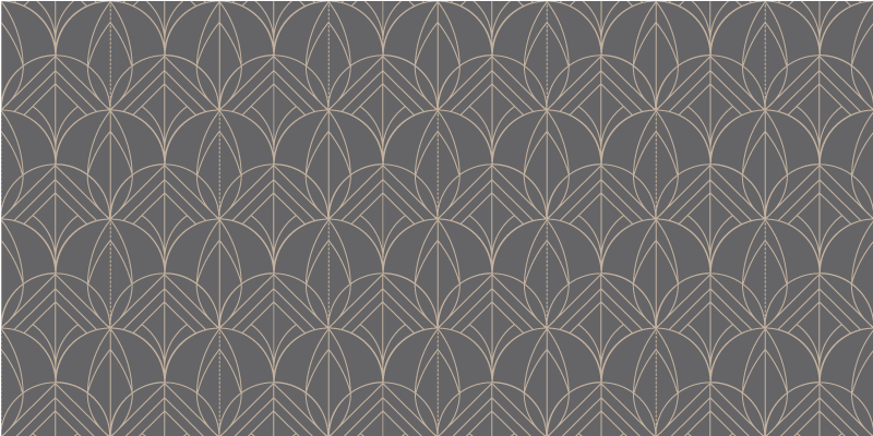 Geometric Grey Pattern geometric rugs - TenStickers