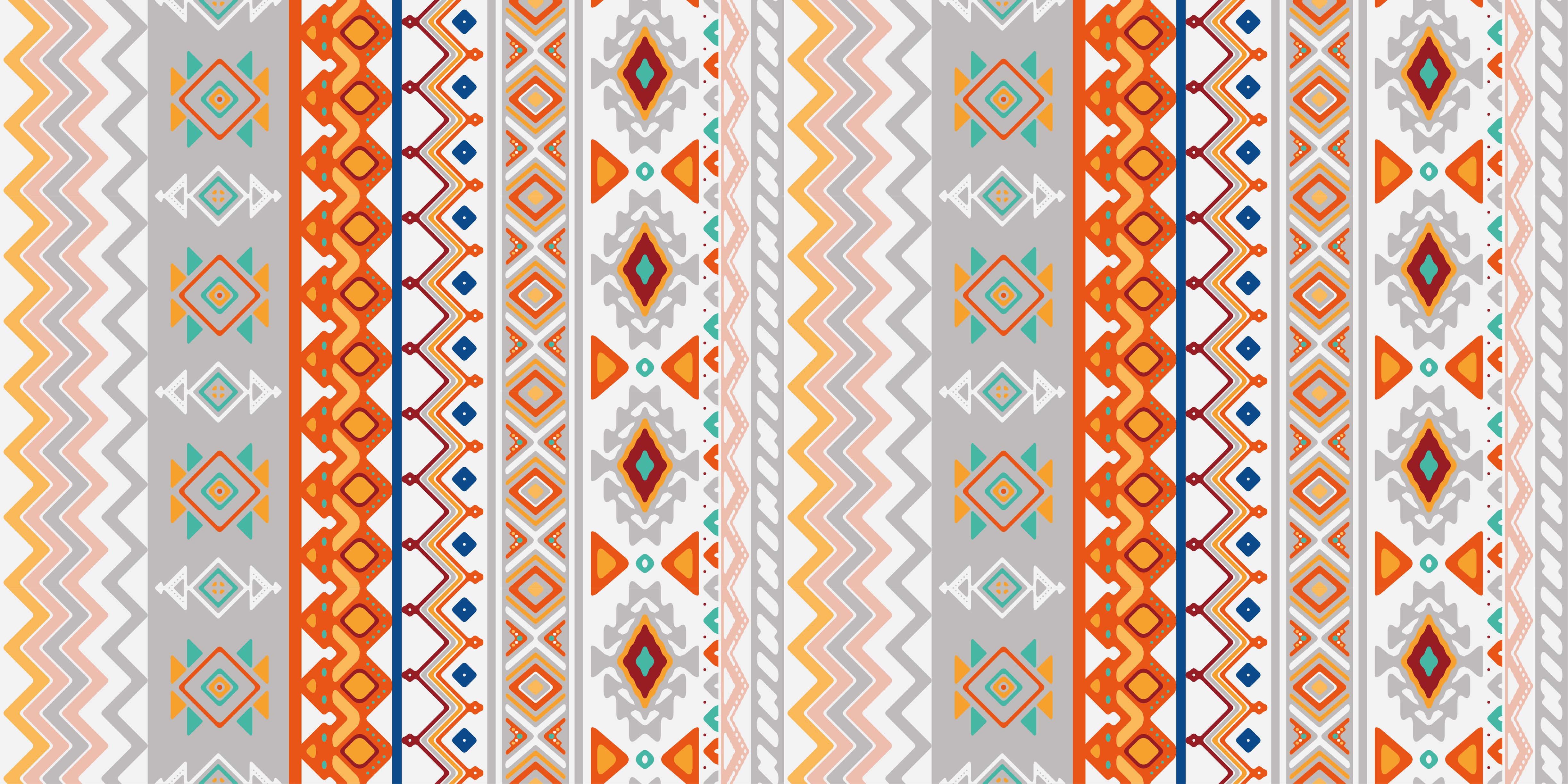 Vzduchový vzor bohemiasuBohemian Air Pattern ethnic rug - TenStickers