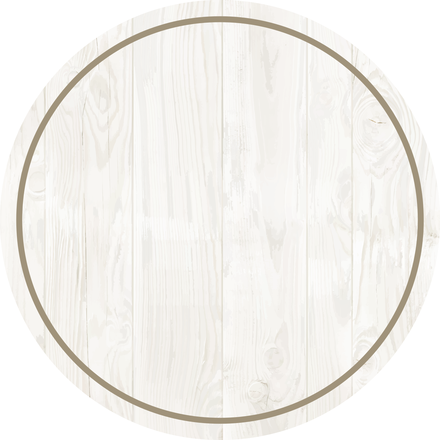 White wood vintage vinyl rug - TenStickers