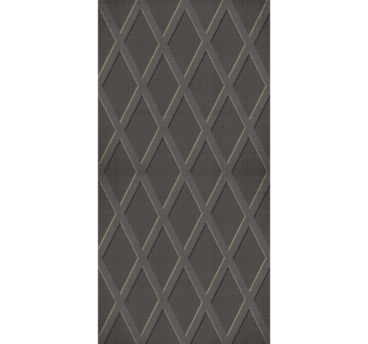 Texture pattern wallpaper diamond grid design - TenStickers