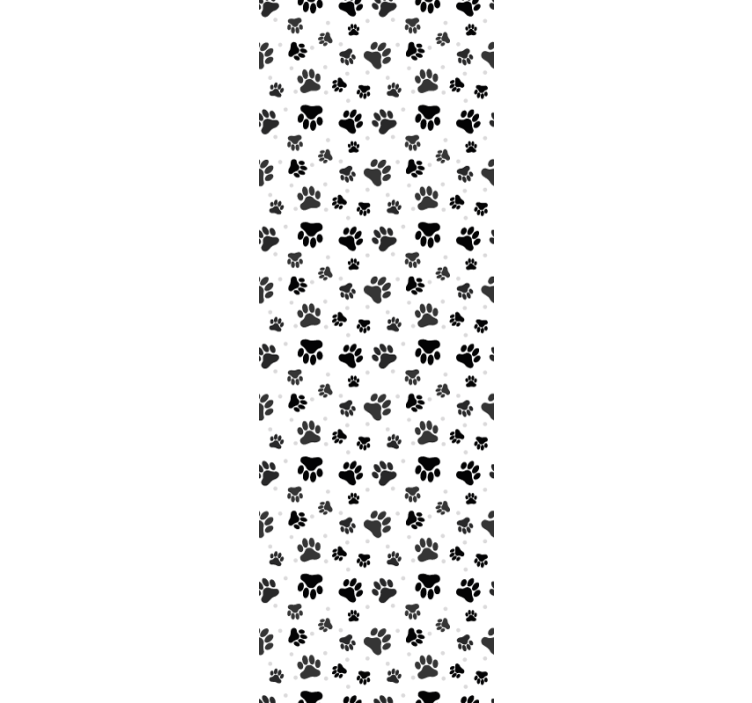 Paw Prints animal wallpaper - TenStickers