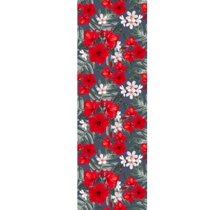 Vibrant Floral Display flower wallpaper - TenStickers