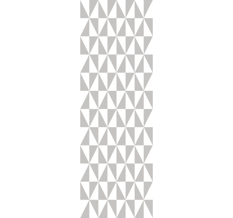Stylish Triangles Arrangement geometric wallpaper - TenStickers