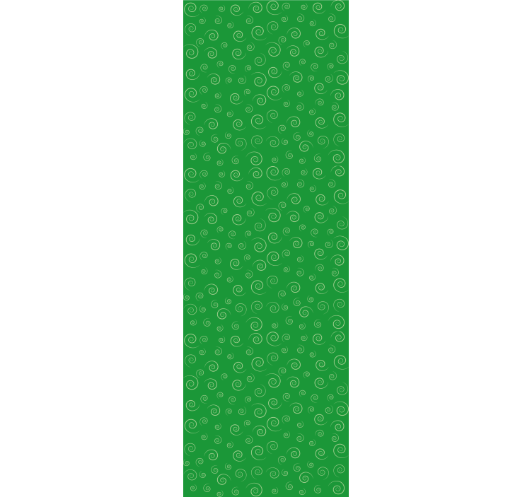 Spiraling Green Swirls texture pattern wallpaper - TenStickers