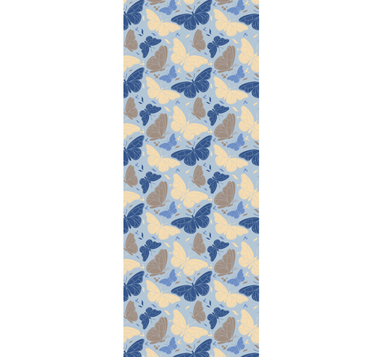 Colorful Fluttering Insects butterfly wallpaper - TenStickers