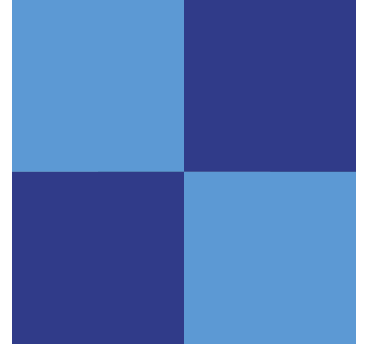 Dark and blue motif tile wallpaper - TenStickers