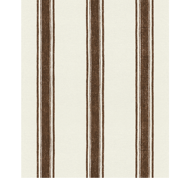 Shapes wallpaper vertical lines in brown - TenStickers