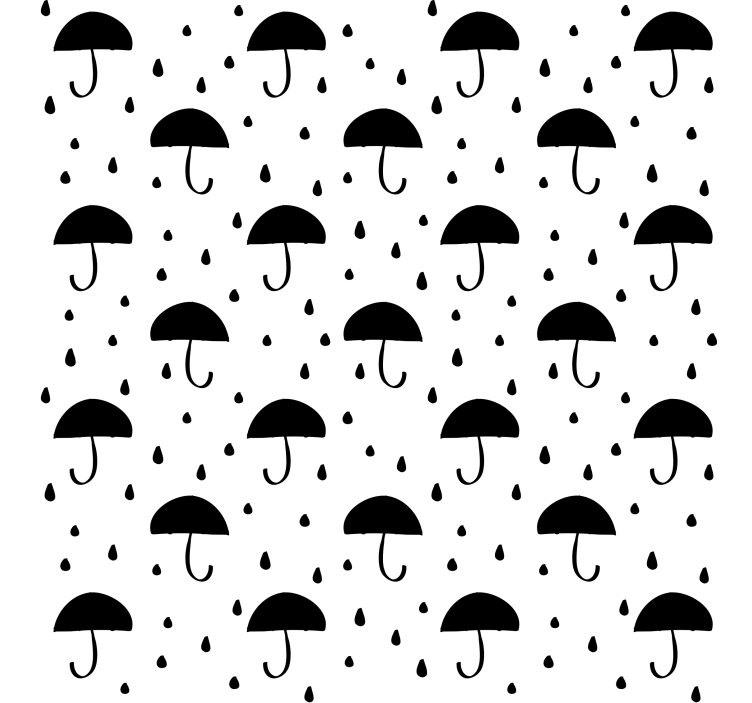 Geometric wallpaper rain drop confetti design - TenStickers